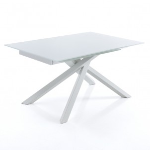 Table modern extension "Shanghai White" Table modern extension "Shanghai White"