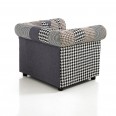 POLTRONA MODERNO "PIED DE POULE B"
