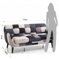 3 seats sofa "GIALOS"