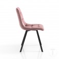 Modern design chair "TOFFEE PINK"