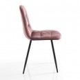 Sedia moderna "Fluffy Pink"