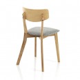 Sedia moderna legno"VARM DARK / WOOD"
