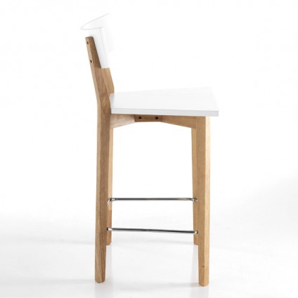 Stool modern "KYRA WOOD"