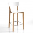 Stool modern "KYRA WOOD"