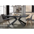 Sedia moderna "KIKI EVO WOOD GREY"
