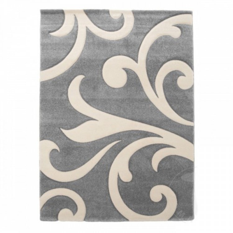 Modern rug DAMASKO GREY - Modern Rugs