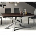 Tavolo moderno fisso con piano laminato 30 mm