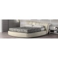 Upholstered Bed curved "Alessandria"