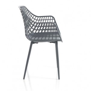 Sedia da interno / esterno "NAIROBI GREY PLUS" Sedia da interno / esterno "NAIROBI GREY PLUS"