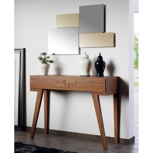 Consolle e specchiera legno"Imola" Onda  Consolle e specchiera legno"Imola" Onda