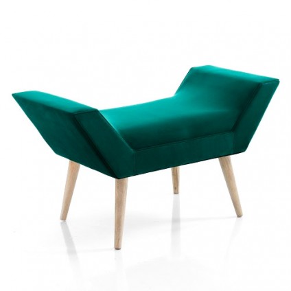 Panca imbottita "TANK VERDE PETROLIO" Panca imbottita "TANK VERDE PETROLIO"