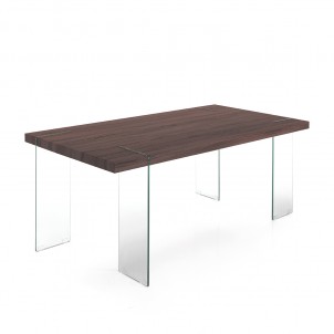 Tavolo moderno "Waver dark Wood" Tavolo moderno "Waver dark Wood"